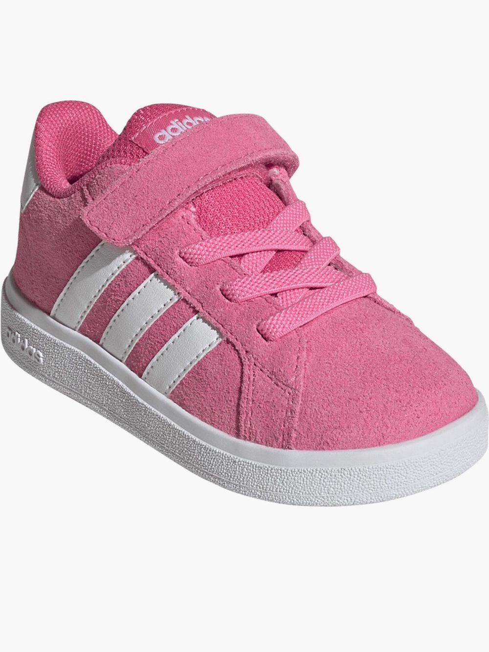 New adidas Grand Court 00s EL C Pink Kids Sneakers